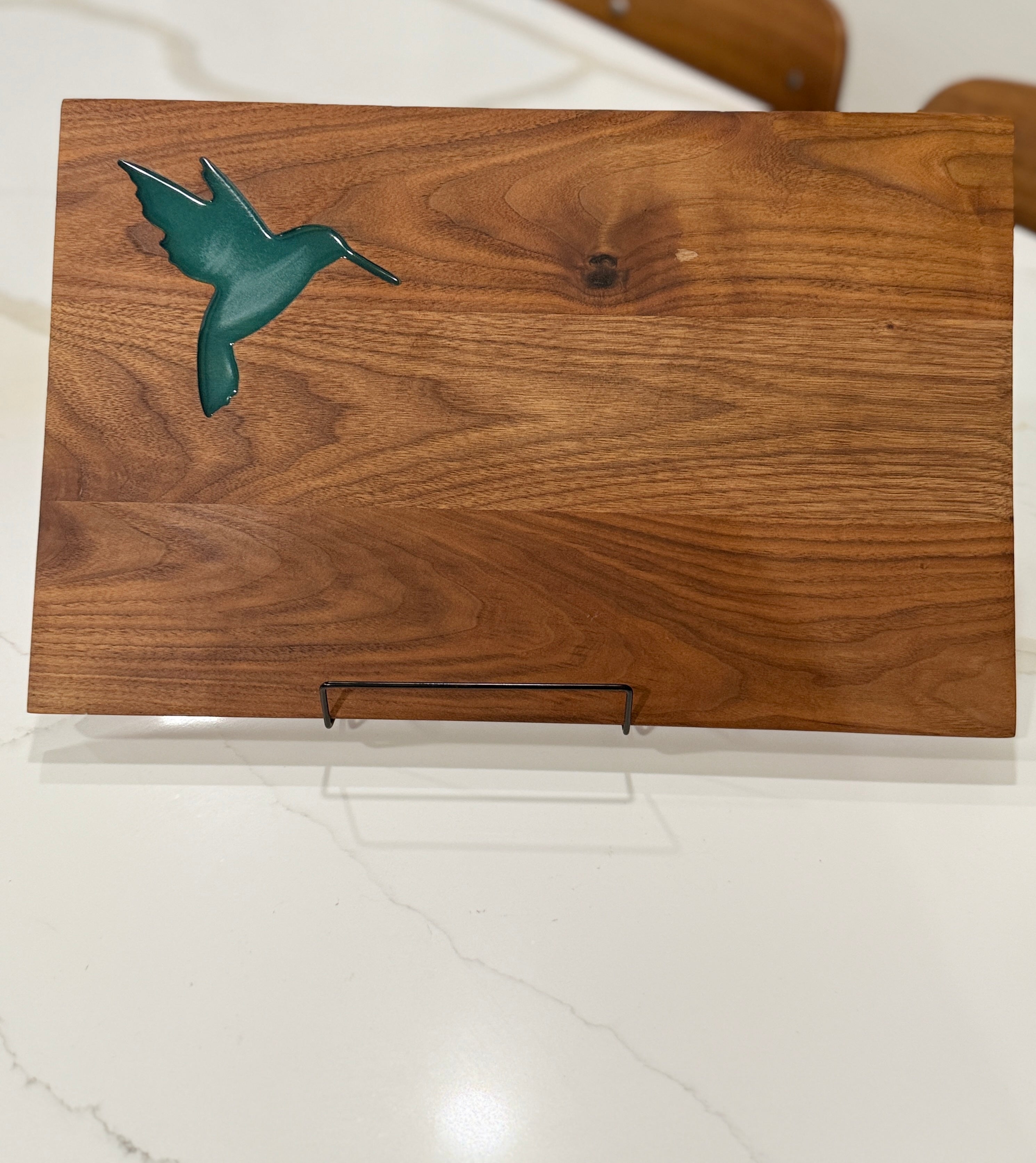 Green Hummingbird on Walnut
