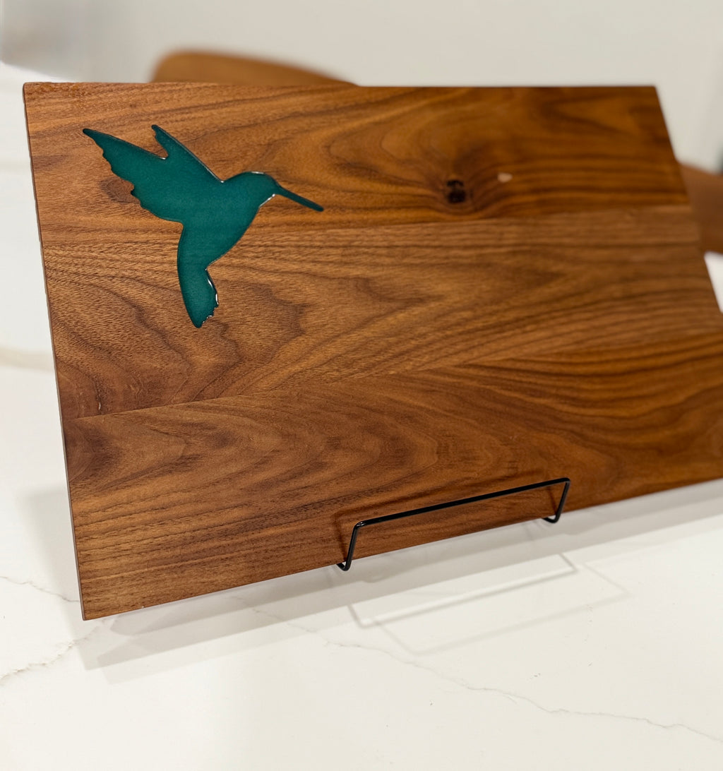 Green Hummingbird on Walnut
