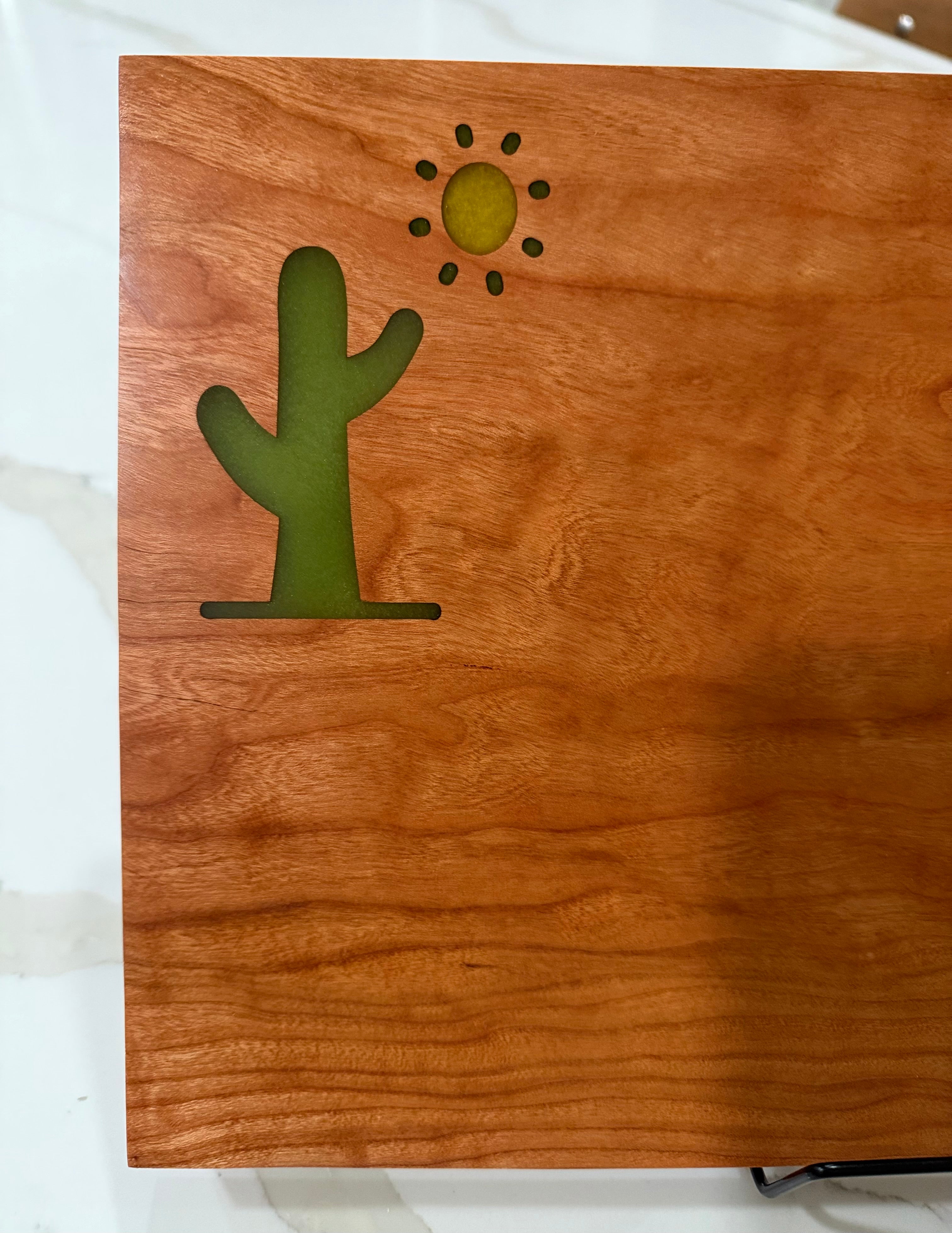 Sun and Cactus Board